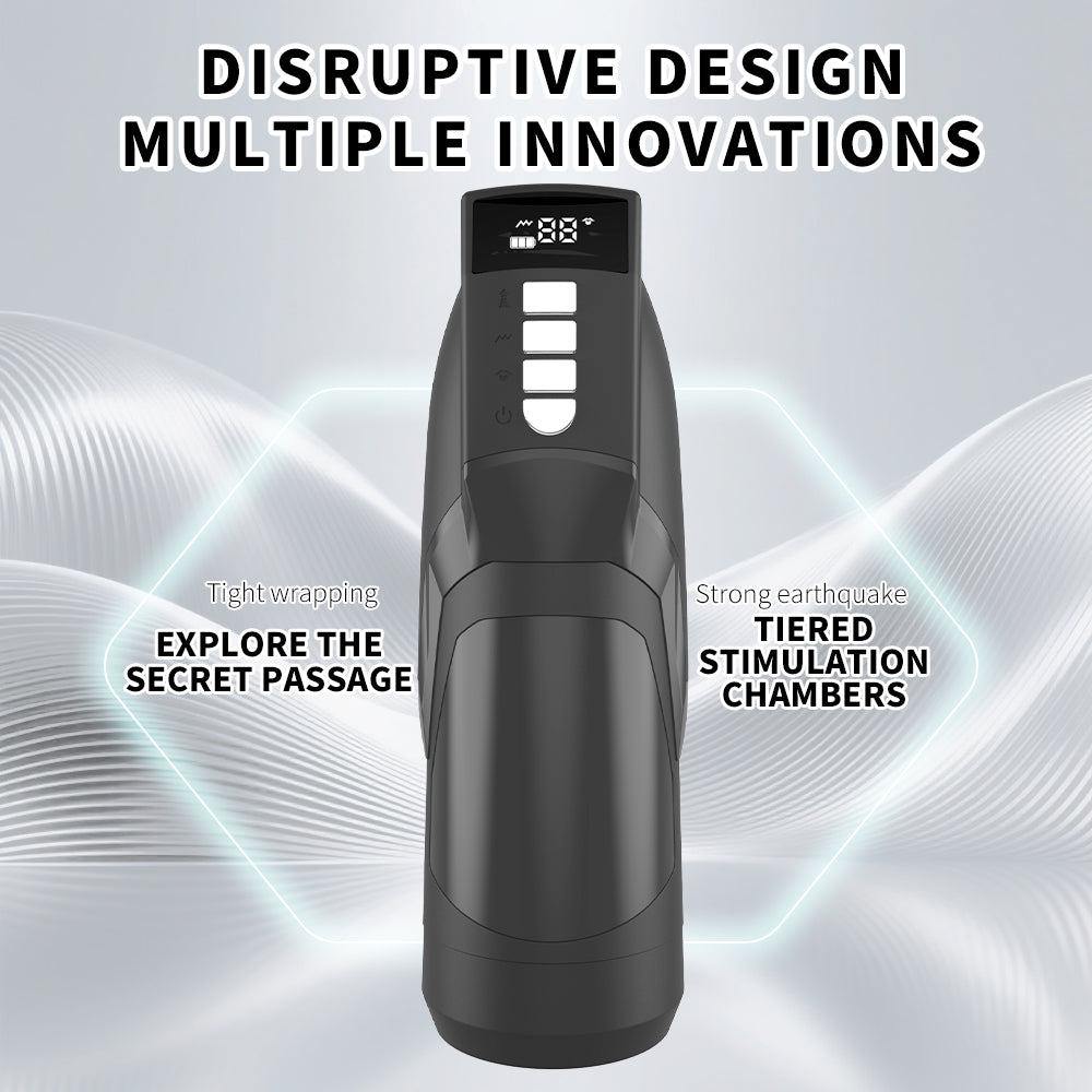 Tigers Roar Rechargeable 360° Vibration & Sucking Vagina Masturbator