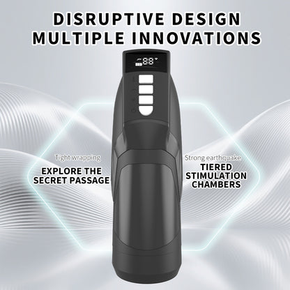 Tigers Roar Rechargeable 360° Vibration & Sucking Vagina Masturbator