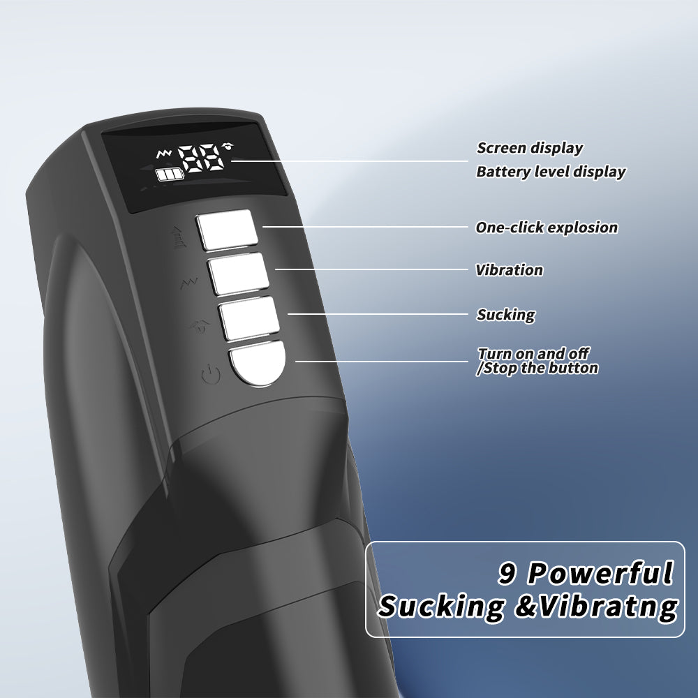 Tigers Roar Rechargeable 360° Vibration & Sucking Vagina Masturbator