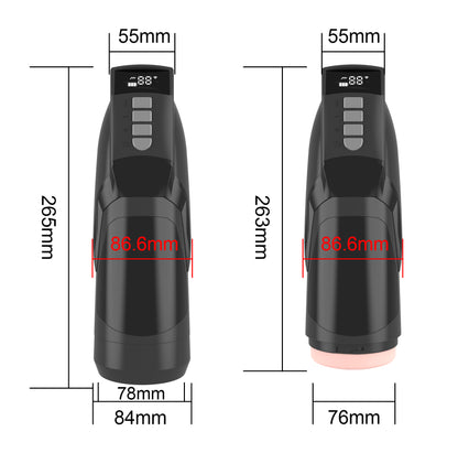 Tigers Roar Rechargeable 360° Vibration & Sucking Vagina Masturbator