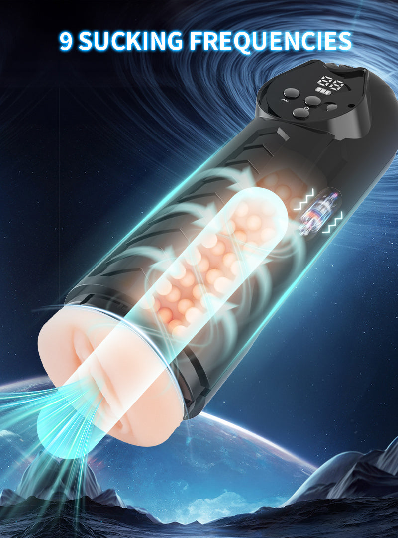 Tigers Roar Rechargeable 360° Vibration & Sucking Vagina Masturbator