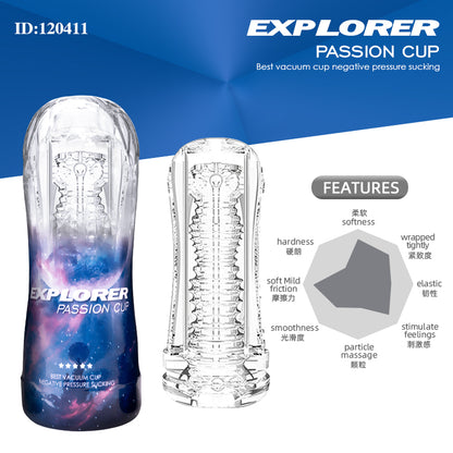Explorer Passion Masturbation Vacuum Cup