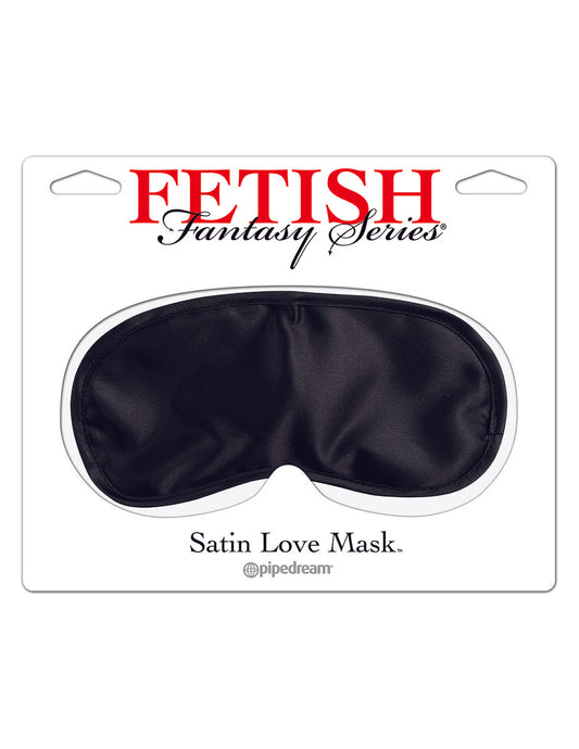 Pipedream Fetish Fantasy Series Satin Love Mask - Black