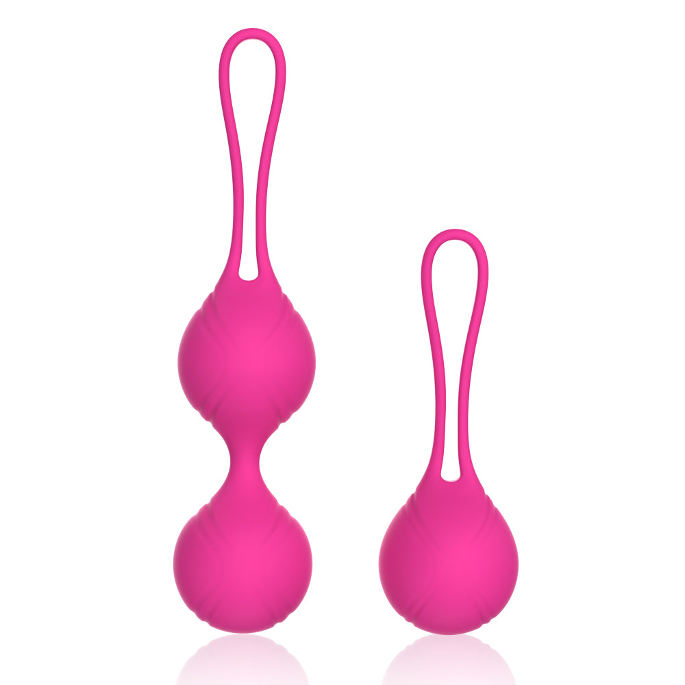 y.Love Julia-Fit 2pc Dewdrop Weighted Kegel Set 2pc