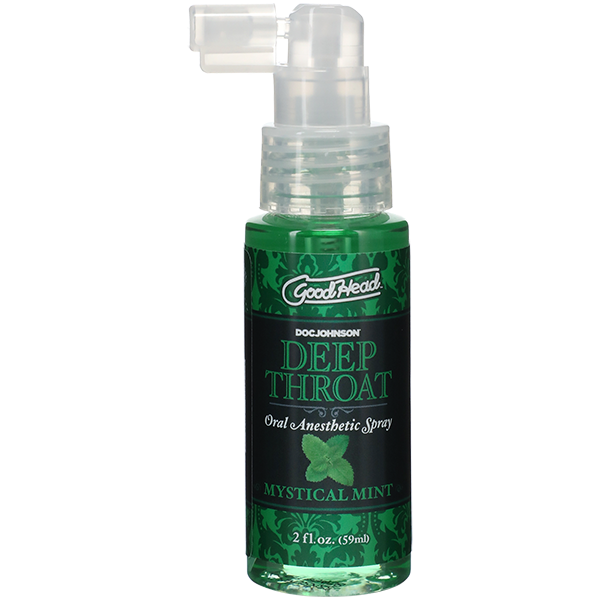 Doc Johnson GoodHead Deep Throat Oral Anesthetic Spray 59ml - Mint