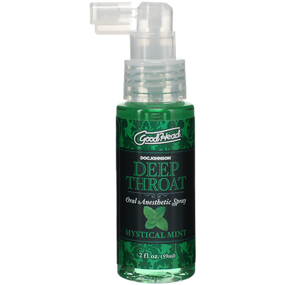 Doc Johnson GoodHead Deep Throat Oral Anesthetic Spray 59ml - Mint