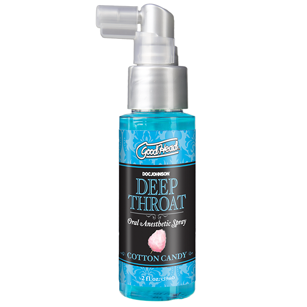 Doc Johnson GoodHead Deep Throat Oral Anesthetic Spray 59ml - Cotton Candy