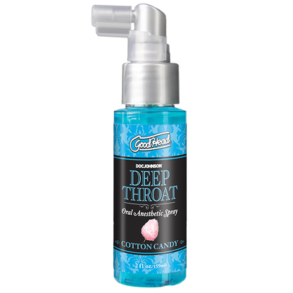 Doc Johnson GoodHead Deep Throat Oral Anesthetic Spray 59ml - Cotton Candy