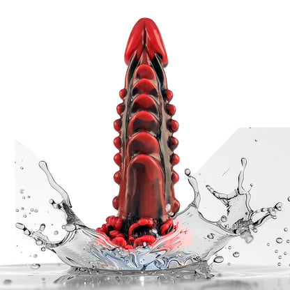 Liquid Silicone 8.1" Dragon Dildo with Suction Cup