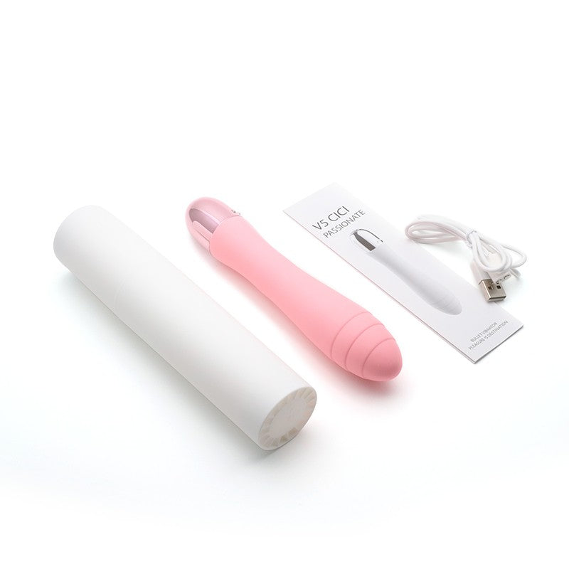 WowYes Luxeluv CiCi V5 Rechargeable Passionate Vibrator - Hot Pink