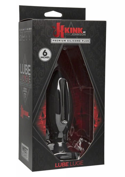 Kink by Doc Johnson Silicone Lube Luge 6'' Anal Plug