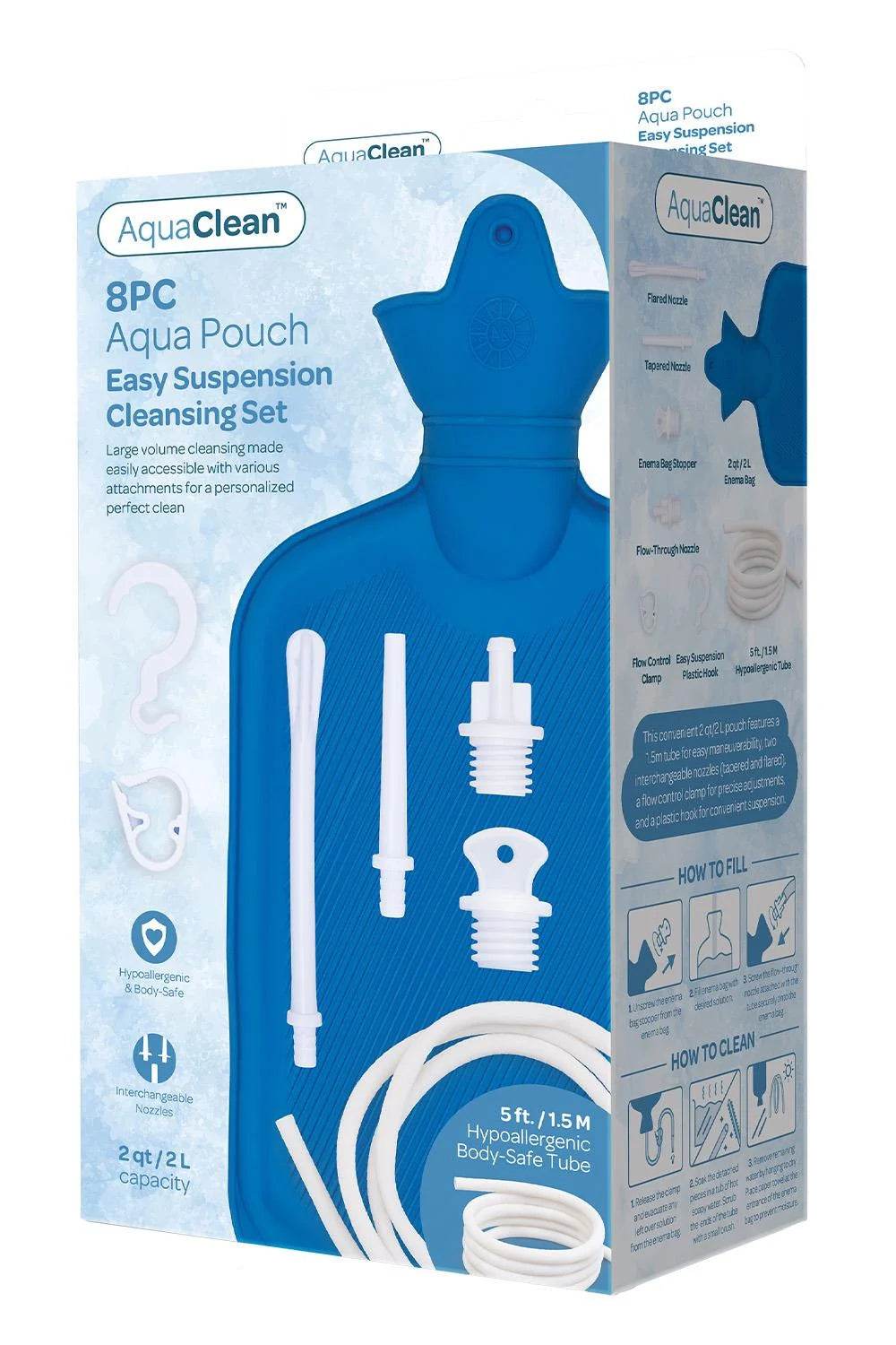 AquaClean 8pc Aqua Pouch Easy Suspension Cleaning Set - 2L