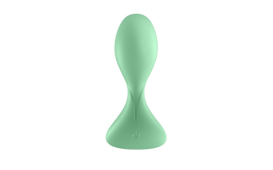 Satisfyer Trendsetter Rechargeable Vibrating Plug with App Control - Light Green