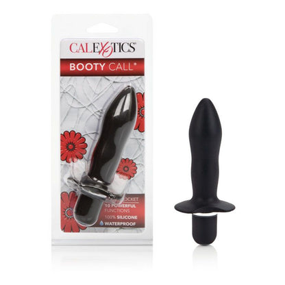 CalExotics Booty Call Booty Rocket Vibrating Anal Probe - Black