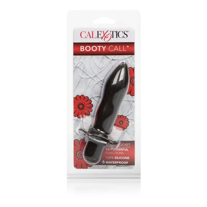 CalExotics Booty Call Booty Rocket Vibrating Anal Probe - Black