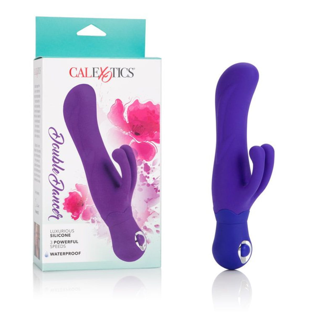 CalExotics Double Dancer Silicone Vibrator - Purple