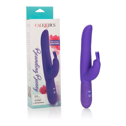 CalExotics Bounding Bunny Silicone Vibrator - Purple