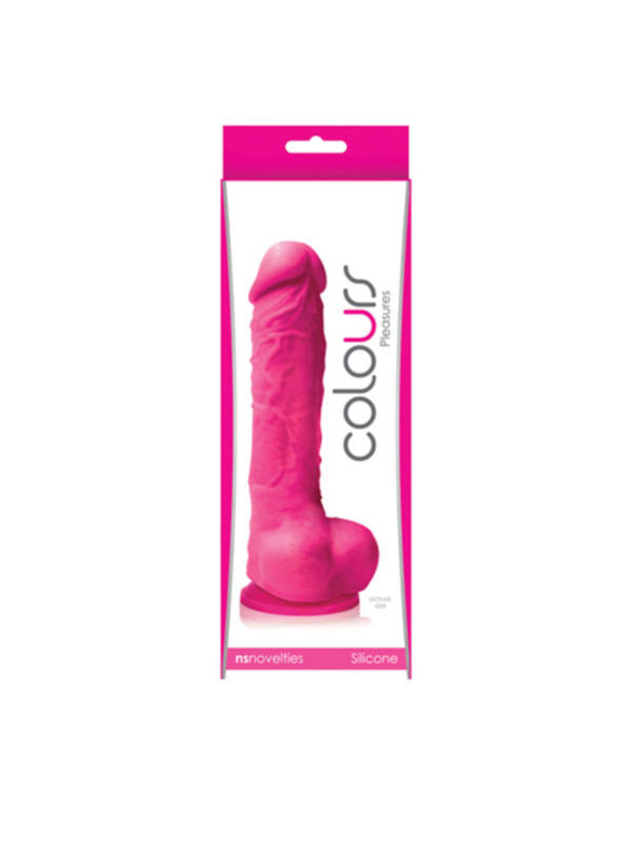 NS Novelties Colours Pleasures 5" Realistic Dildo - Pink