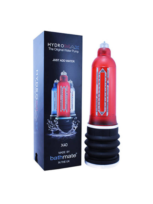 Bathmate Hydromax X40 Penis Pump - Brilliant Red