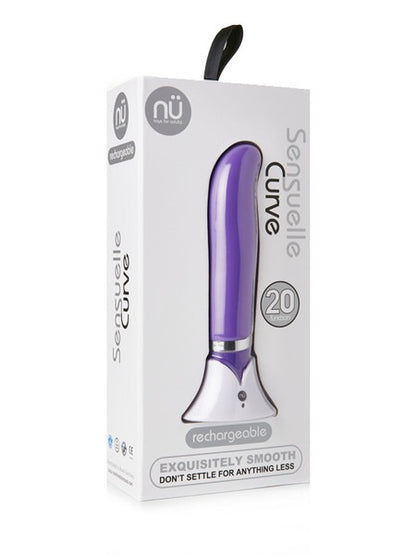 Nu Sensuelle Curve Stimulator 20 Function Vibe - Purple