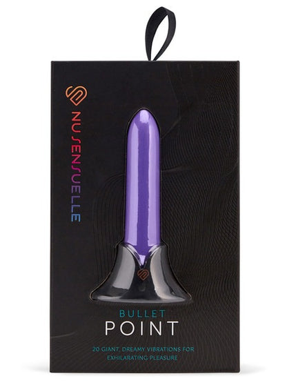 Nu Sensuelle Point 20 Function Rechargeable Bullet - Purple