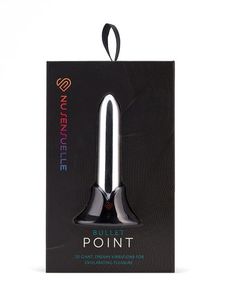 Nu Sensuelle Point 20 Function Rechargeable Bullet - Silver