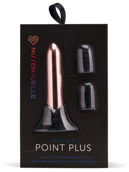 Nu Sensuelle Point Plus 20 Function Bullet - Rose Gold