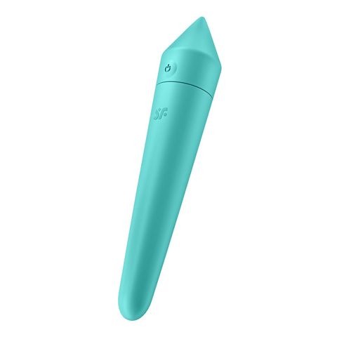 Satisfyer Ultra Power Bullet 8 Vibrator with App Control - Turquoise