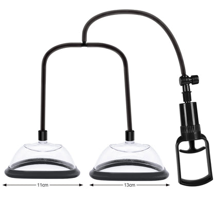 Passion Pump Enhancement Pussy Pump with Nipple Pumps 4pc