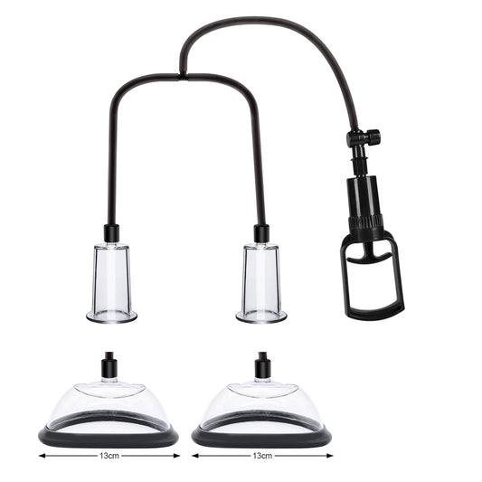 Passion Pump Enhancement Pussy Pump with Nipple Pumps 4pc