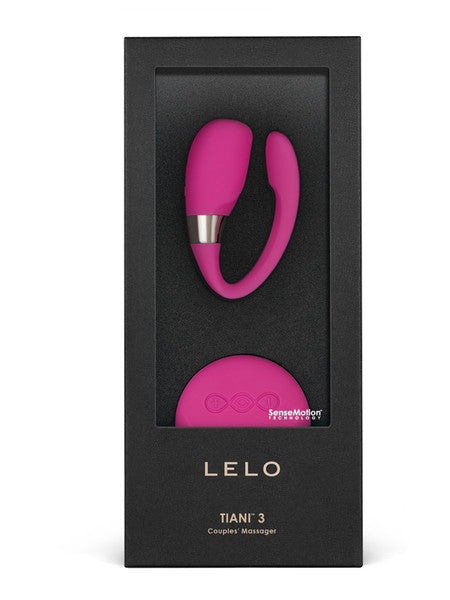 Lelo TIANI 3 Deluxe Rechargeable Couples Vibrator - Cerise