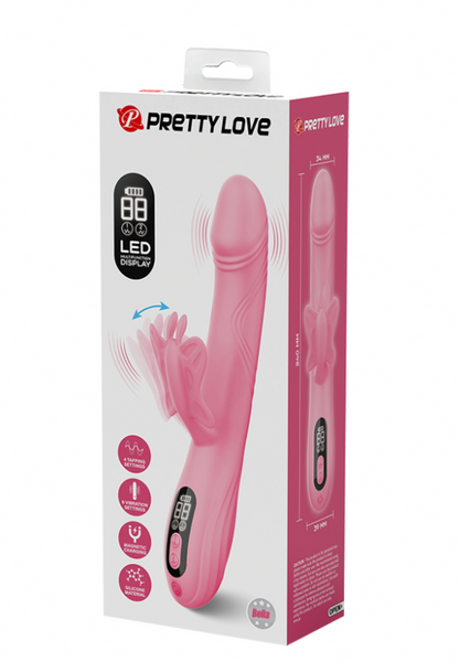 Pretty Love Tapping & Vibrating Rabbit LED Display