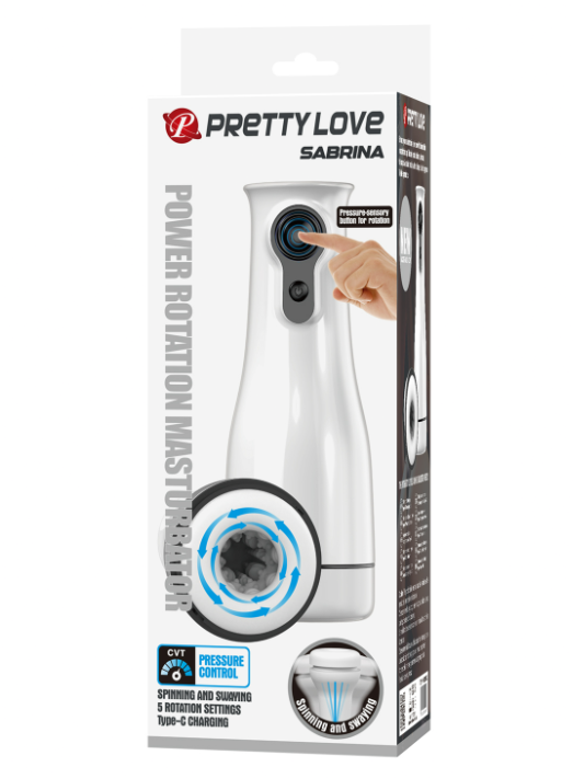 Pretty Love Sabrina Spinning & Swaying Rotation Masturbator
