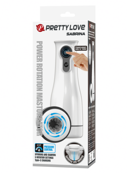 Pretty Love Sabrina Spinning & Swaying Rotation Masturbator