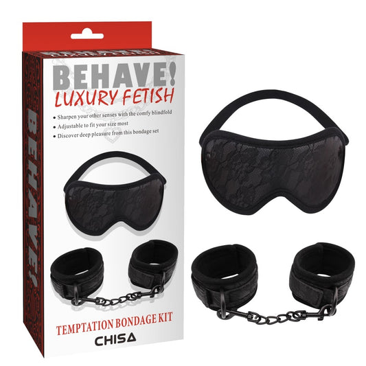 Behave! Luxury Fetish Temptation Bondage Kit