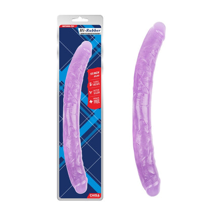 Hi Rubber 18" Double Ended Dildo