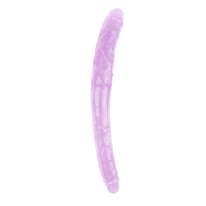 Hi Rubber 17.8" Tapered Double Ended Dildo