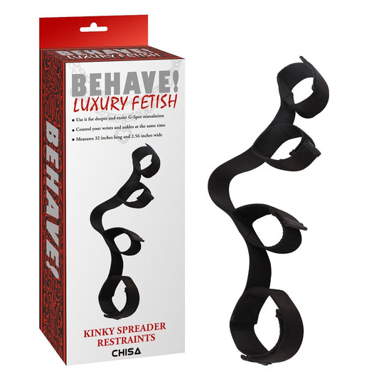 Behave! Luxury Fetish Kinky Spreader Restraints