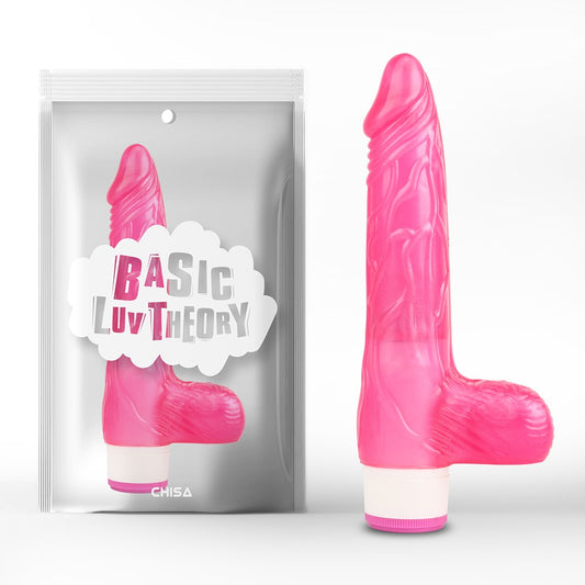 Basic Luv Theory Pleaser 7.8" Vibrating Dildo