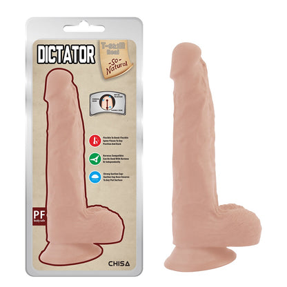T-Skin Real Feel Dictator 8.1" Suction Cup Dildo