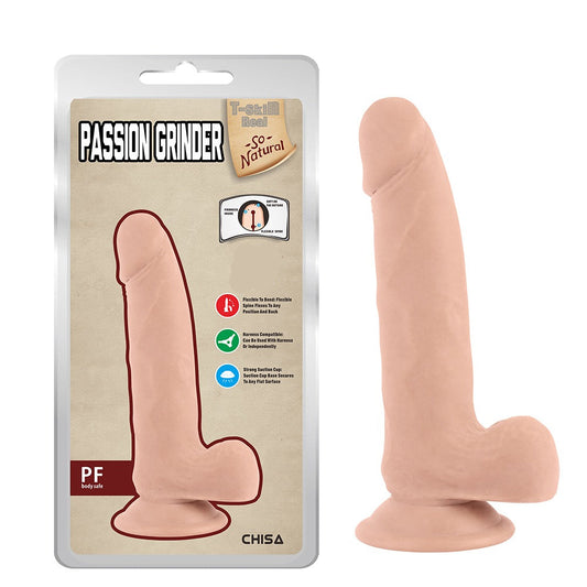 Passion Grinder T-Skin 7.6" Realistic Dildo with Balls