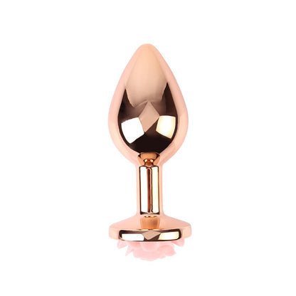 Matrix Mont Spark Gold Rose Jewelled Butt Plug