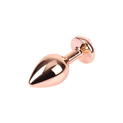 Matrix Mont Spark Gold Rose Jewelled Butt Plug