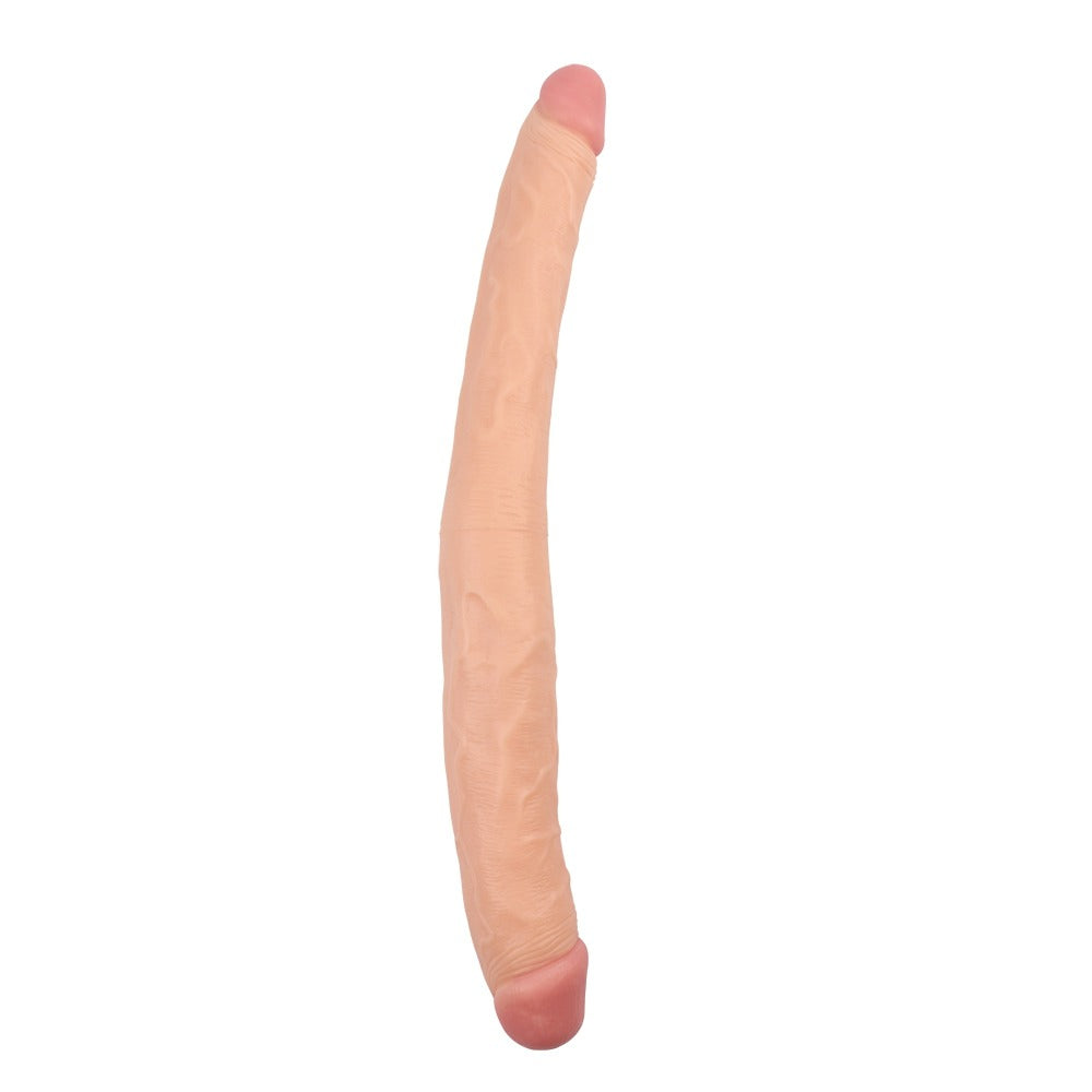 Ballsy Super Cock Lovebro 17.7" Tapered Double Ended Dildo #2