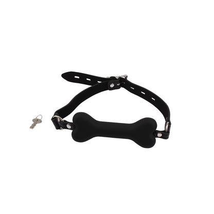 Behave Luxury Fetish Doggie Bone Bit Gag