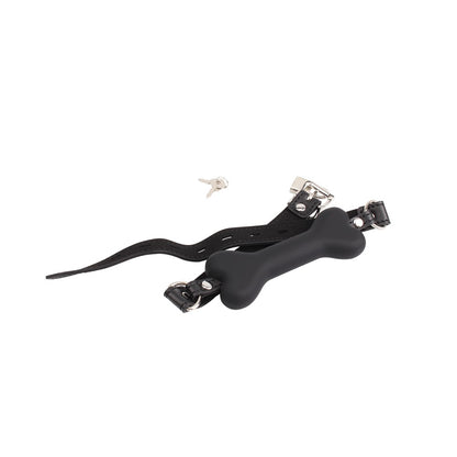 Behave Luxury Fetish Doggie Bone Bit Gag