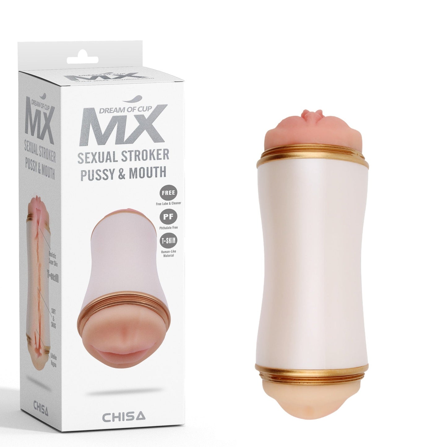 MX Sexual Stroker Pussy & Mouth Masturbator