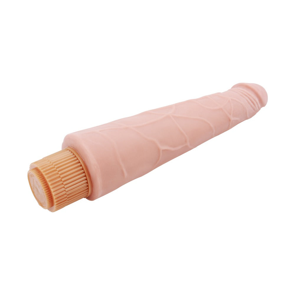 T-Skin Real Feel Flirtation 9.5" Vibrating Dildo