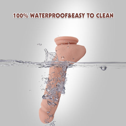 Fashion Dude Dual Density 9.9" Dildo with Balls