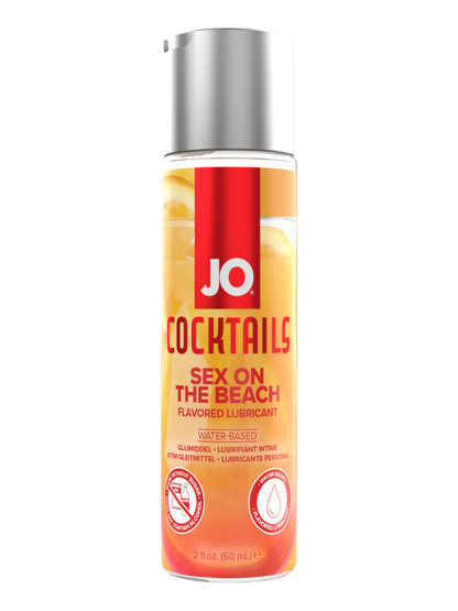 Jo Cocktails Flavoured Waterbased Lubricant 60ml – Sex on the Beach